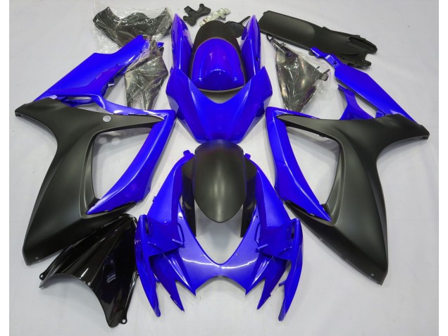 2006-2007 Ocean Blue Suzuki GSXR 600-750 Motorcycle Fairings 2006-2007 Ocean Blue Suzuki GSXR 600-750 Motorcycle Fairings