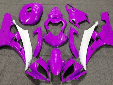 2006-2007 Pearl Purple Yamaha R6 Motorcycle Fairings