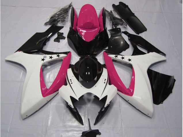 2006-2007 Pink Star Suzuki GSXR 600-750 Motorcycle Fairings