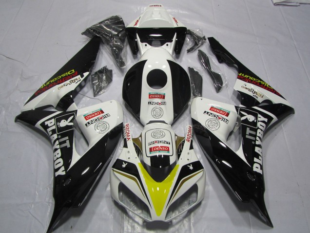 2006-2007 PlayBoy Style 2 Honda CBR1000RR Motorcycle Fairings 2006-2007 PlayBoy Style 2 Honda CBR1000RR Motorcycle Fairings