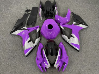 2006-2007 Purple Design Suzuki GSXR 600-750 Motorcycle Fairings