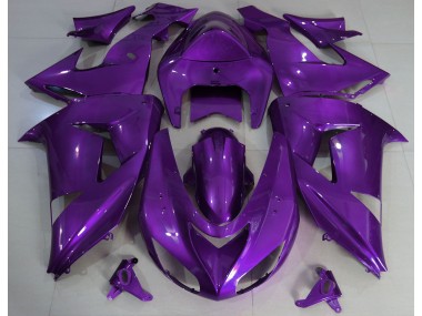 2006-2007 Purple Plain Kawasaki ZX10R Motorcycle Fairings