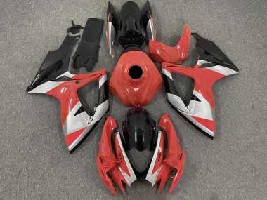2006-2007 Red Design Suzuki GSXR 600-750 Motorcycle Fairings