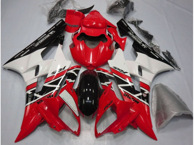 2006-2007 Red OEM Style Yamaha R6 Motorcycle Fairings 2006-2007 Red OEM Style Yamaha R6 Motorcycle Fairings