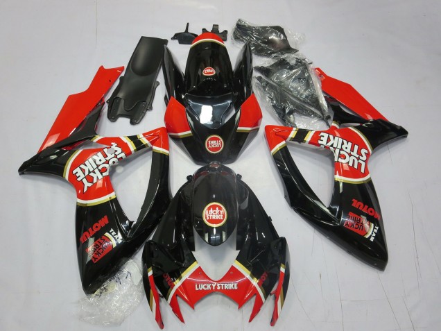 2006-2007 Red Strike Suzuki GSXR 600-750 Motorcycle Fairings 2006-2007 Red Strike Suzuki GSXR 600-750 Motorcycle Fairings