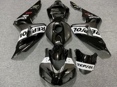 2006-2007 Silver Repsol Honda CBR1000RR Motorcycle Fairings