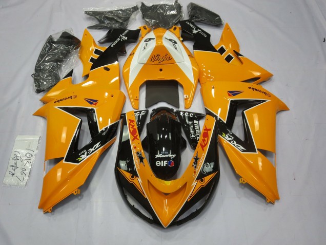 2006-2007 Special Orange Kawasaki ZX10R Motorcycle Fairings 2006-2007 Special Orange Kawasaki ZX10R Motorcycle Fairings