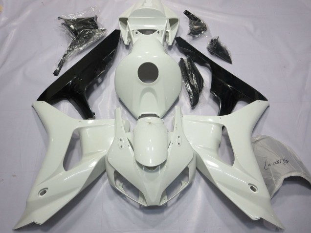 2006-2007 White and Black Honda CBR1000RR Motorcycle Fairings 2006-2007 White and Black Honda CBR1000RR Motorcycle Fairings