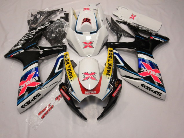 2006-2007 X 76 BRUX Suzuki GSXR 600-750 Motorcycle Fairings 2006-2007 X 76 BRUX Suzuki GSXR 600-750 Motorcycle Fairings