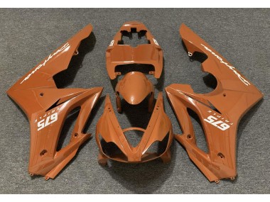 2006-2008 Gloss Orange Triumph Daytona 675 Motorcycle Fairings