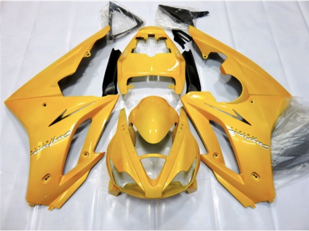 2006-2008 Pearl Yellow Triumph Daytona 675 Motorcycle Fairings 2006-2008 Pearl Yellow Triumph Daytona 675 Motorcycle Fairings