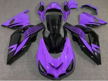 2006-2011 Bright Purple Kawasaki ZX14R Motorcycle Fairings