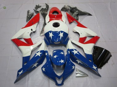 2007-2008 American Flag Honda CBR600RR Motorcycle Fairings