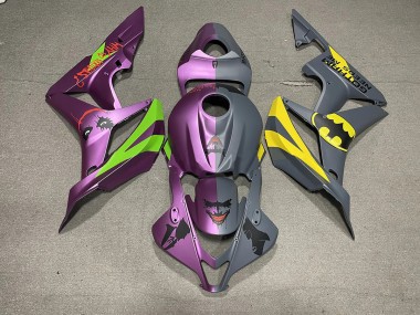 2007-2008 Bat Man vs Joker Matte Honda CBR600RR Motorcycle Fairings