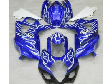 2007-2008 Blue Flame Suzuki GSXR 1000 Motorcycle Fairings
