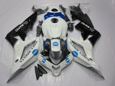 2007-2008 Blue KM and Black Honda CBR600RR Motorcycle Fairings