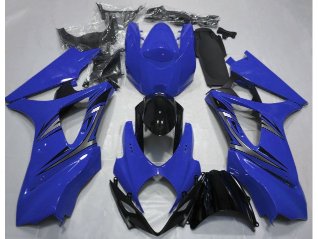 2007-2008 Blue OEM Style Suzuki GSXR 1000 Motorcycle Fairings 2007-2008 Blue OEM Style Suzuki GSXR 1000 Motorcycle Fairings