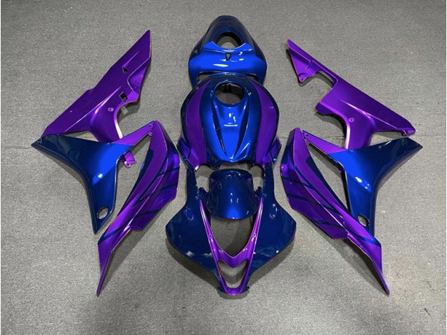 2007-2008 Blue & Purple Honda CBR600RR Motorcycle Fairings 2007-2008 Blue & Purple Honda CBR600RR Motorcycle Fairings