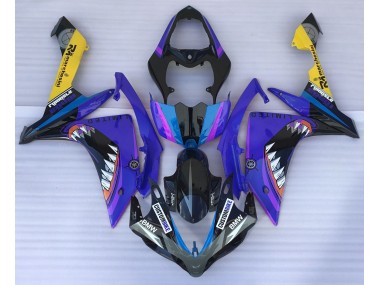 2007-2008 Blue Shark Yamaha R1 Motorcycle Fairings