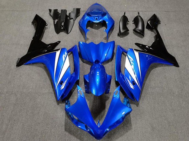 2007-2008 Blue White and Black Yamaha R1 Motorcycle Fairings 2007-2008 Blue White and Black Yamaha R1 Motorcycle Fairings