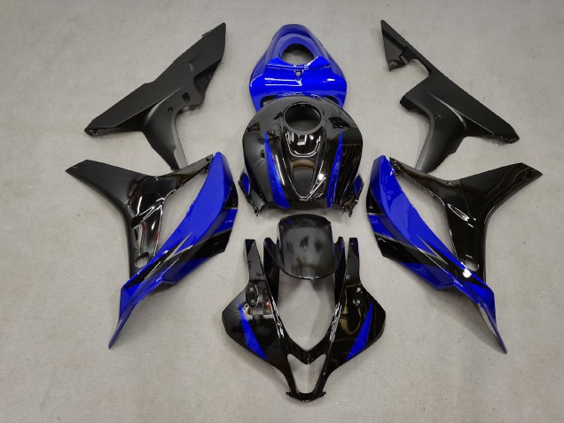 2007-2008 Blue and Black Honda CBR600RR Motorcycle Fairings 2007-2008 Blue and Black Honda CBR600RR Motorcycle Fairings