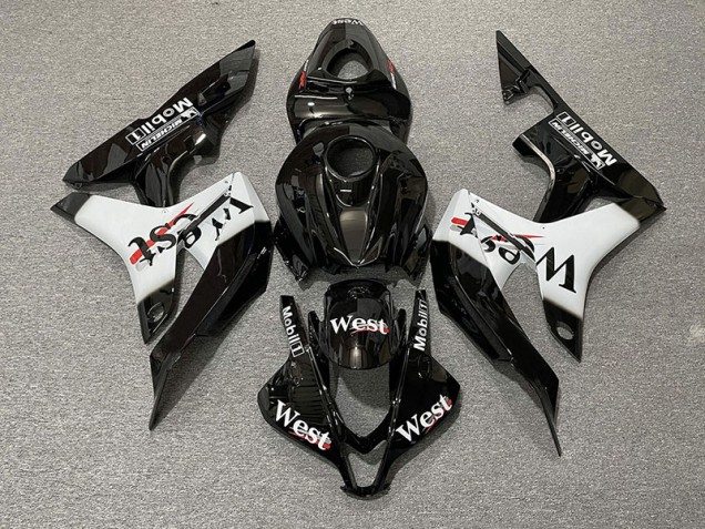 2007-2008 Classic West Style Honda CBR600RR Motorcycle Fairings 2007-2008 Classic West Style Honda CBR600RR Motorcycle Fairings