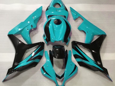 2007-2008 Cyan OEM Style Honda CBR600RR Motorcycle Fairings