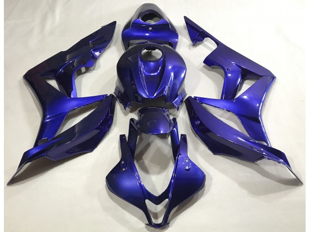 2007-2008 Deep Blue Plain Honda CBR600RR Motorcycle Fairings 2007-2008 Deep Blue Plain Honda CBR600RR Motorcycle Fairings