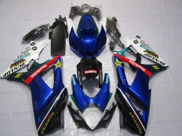 2007-2008 Dunlop Suzuki GSXR 1000 Motorcycle Fairings 2007-2008 Dunlop Suzuki GSXR 1000 Motorcycle Fairings