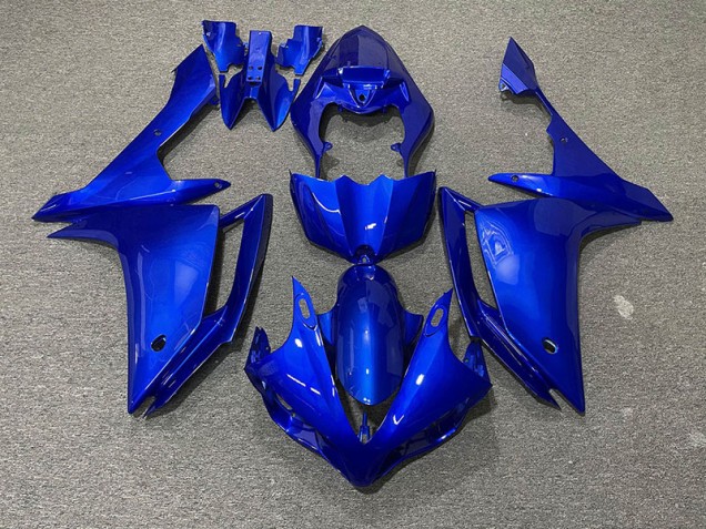 2007-2008 Gloss Blue Yamaha R1 Motorcycle Fairings 2007-2008 Gloss Blue Yamaha R1 Motorcycle Fairings