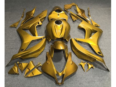 2007-2008 Gloss Gold Plain Honda CBR600RR Motorcycle Fairings