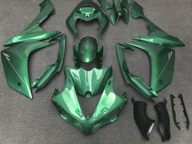 2007-2008 Gloss Green Yamaha R1 Motorcycle Fairings