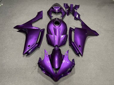 2007-2008 Gloss Purple Yamaha R1 Motorcycle Fairings