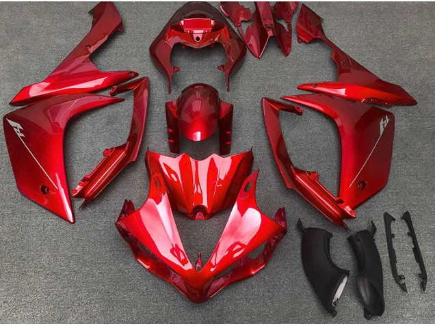 2007-2008 Gloss Red Yamaha R1 Motorcycle Fairings 2007-2008 Gloss Red Yamaha R1 Motorcycle Fairings