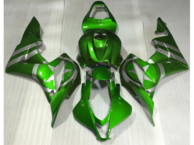 2007-2008 Green Captain America Honda CBR600RR Motorcycle Fairings 2007-2008 Green Captain America Honda CBR600RR Motorcycle Fairings