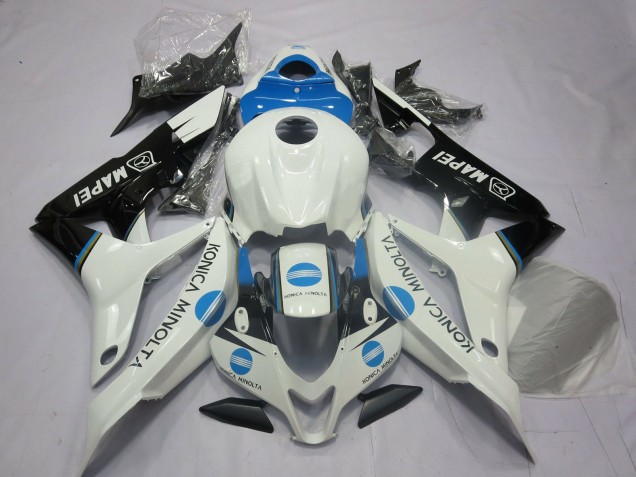 2007-2008 Light Blue KM Honda CBR600RR Motorcycle Fairings 2007-2008 Light Blue KM Honda CBR600RR Motorcycle Fairings