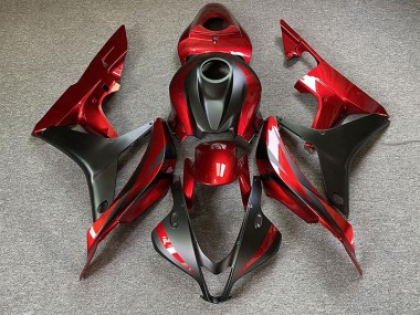 2007-2008 Maroon Red Honda CBR600RR Motorcycle Fairings