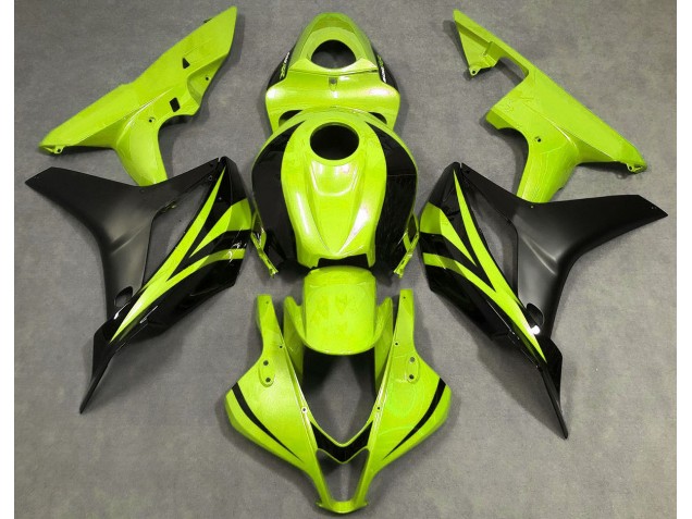 2007-2008 Pearl Green OEM Style Honda CBR600RR Motorcycle Fairings 2007-2008 Pearl Green OEM Style Honda CBR600RR Motorcycle Fairings