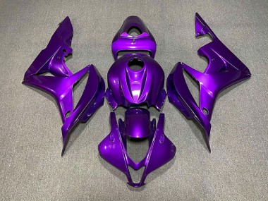2007-2008 Pearl Purple Plain Honda CBR600RR Motorcycle Fairings