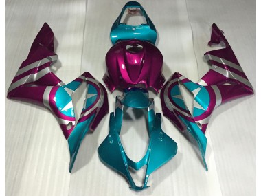 2007-2008 Pink Captain America Honda CBR600RR Motorcycle Fairings