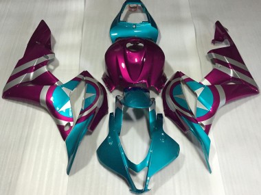 2007-2008 Pink Captain America Honda CBR600RR Motorcycle Fairings