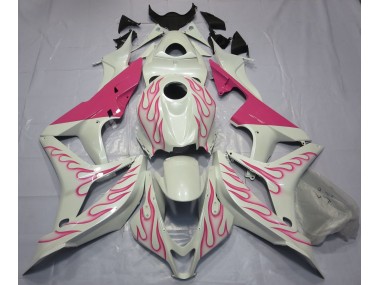 2007-2008 Pink Flame Honda CBR600RR Motorcycle Fairings
