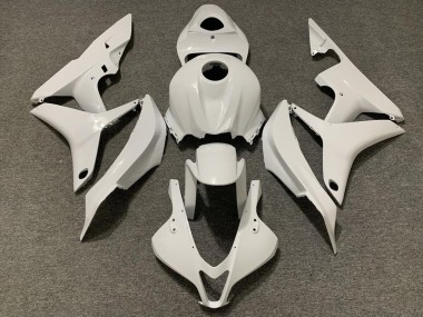 2007-2008 Plain Gloss White Honda CBR600RR Motorcycle Fairings