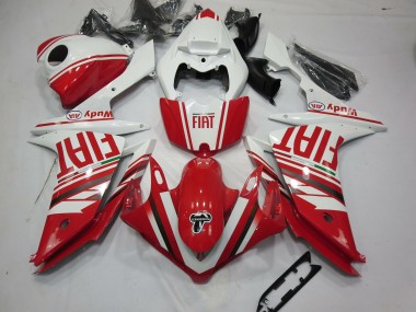 2007-2008 Red Fiat Yamaha R1 Motorcycle Fairings