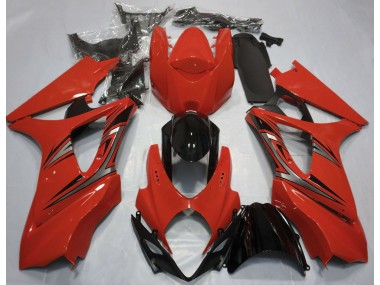 2007-2008 Red OEM Style Suzuki GSXR 1000 Motorcycle Fairings