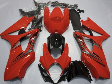 2007-2008 Red OEM Style Suzuki GSXR 1000 Motorcycle Fairings