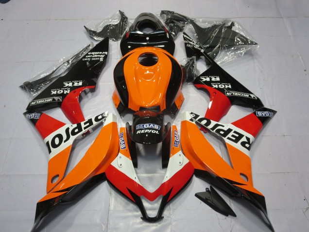 2007-2008 Repsol Honda CBR600RR Motorcycle Fairings 2007-2008 Repsol Honda CBR600RR Motorcycle Fairings