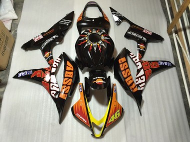 2007-2008 Rossi 46 Honda CBR600RR Motorcycle Fairings