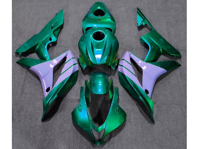 2007-2008 Turquoise and Milky Purple Honda CBR600RR Motorcycle Fairings 2007-2008 Turquoise and Milky Purple Honda CBR600RR Motorcycle Fairings