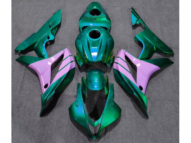 2007-2008 Turquoise and Pink Honda CBR600RR Motorcycle Fairings 2007-2008 Turquoise and Pink Honda CBR600RR Motorcycle Fairings